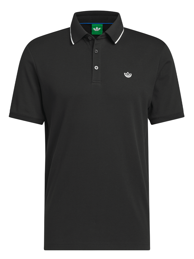 adidas Originals TWISTKNIT Trefoil Polo - Black