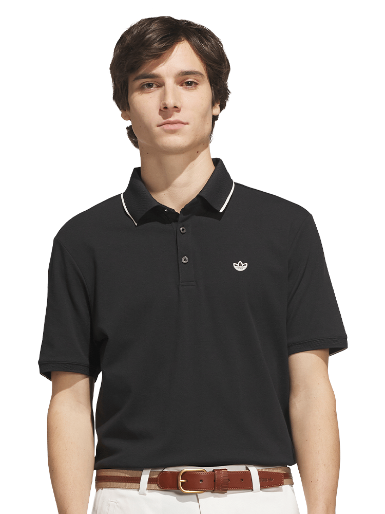 adidas Originals TWISTKNIT Trefoil Polo - Black