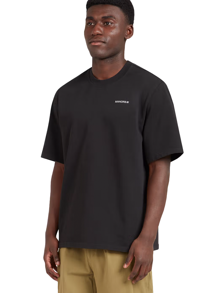 Manors Golf Logo T-Shirt - Black
