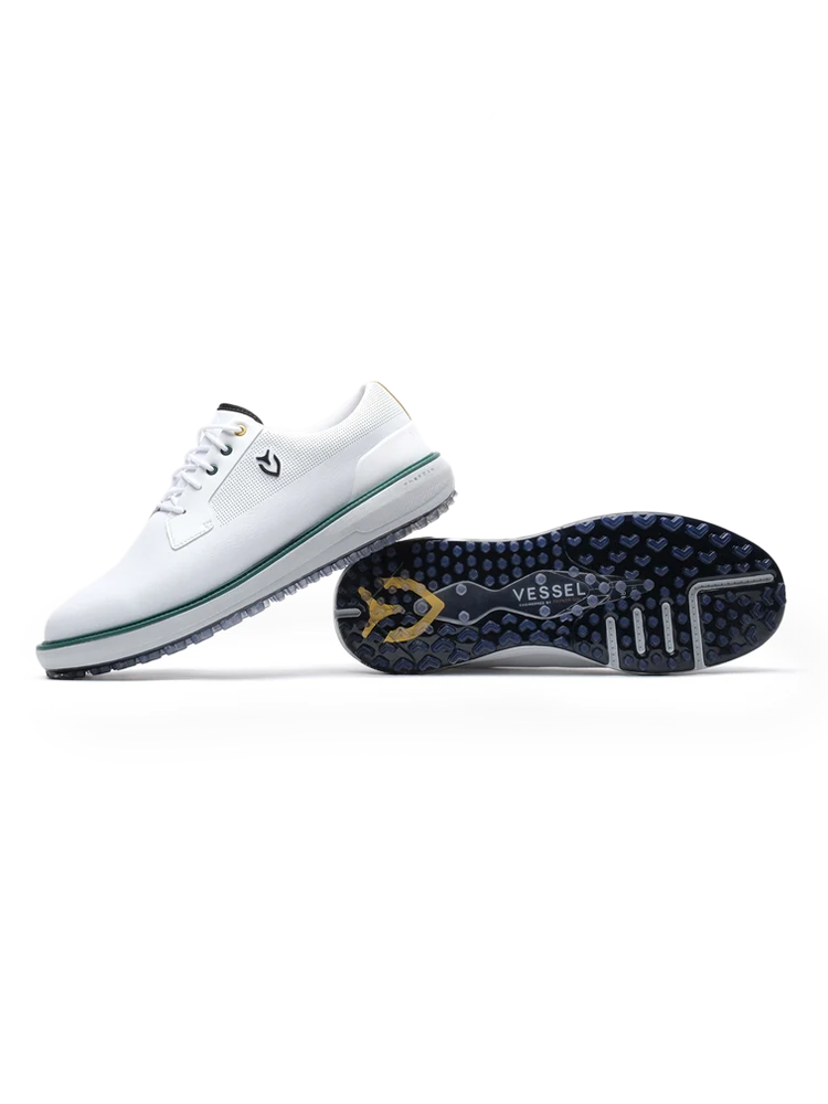 Vessel x Payntr SL Limited Edition Golf Shoes - White/Green/Grey