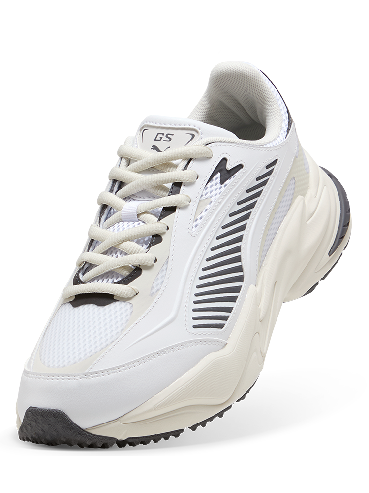 Puma GS Surge Golf Shoes - Puma White/Vapour Gray/Moody Grey