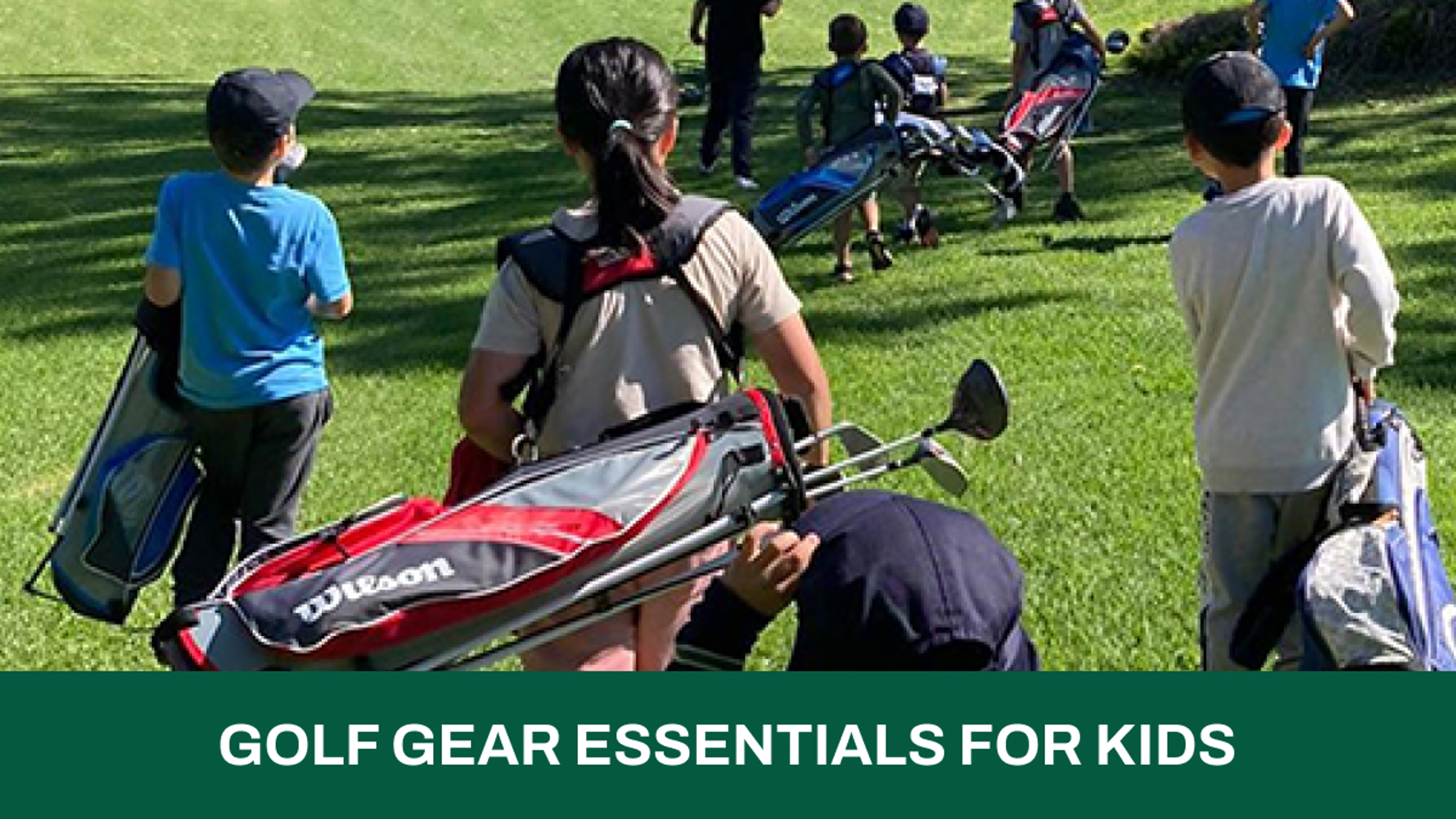 Golf Gear Essentials For Kids