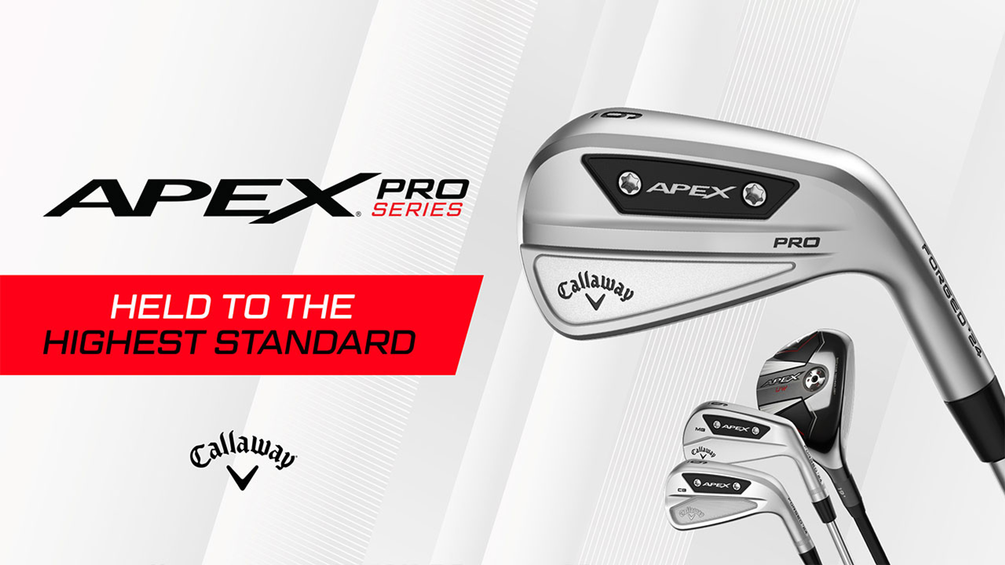 CALLAWAY APEX ’24 PRO Series - Irons & Utility Wood