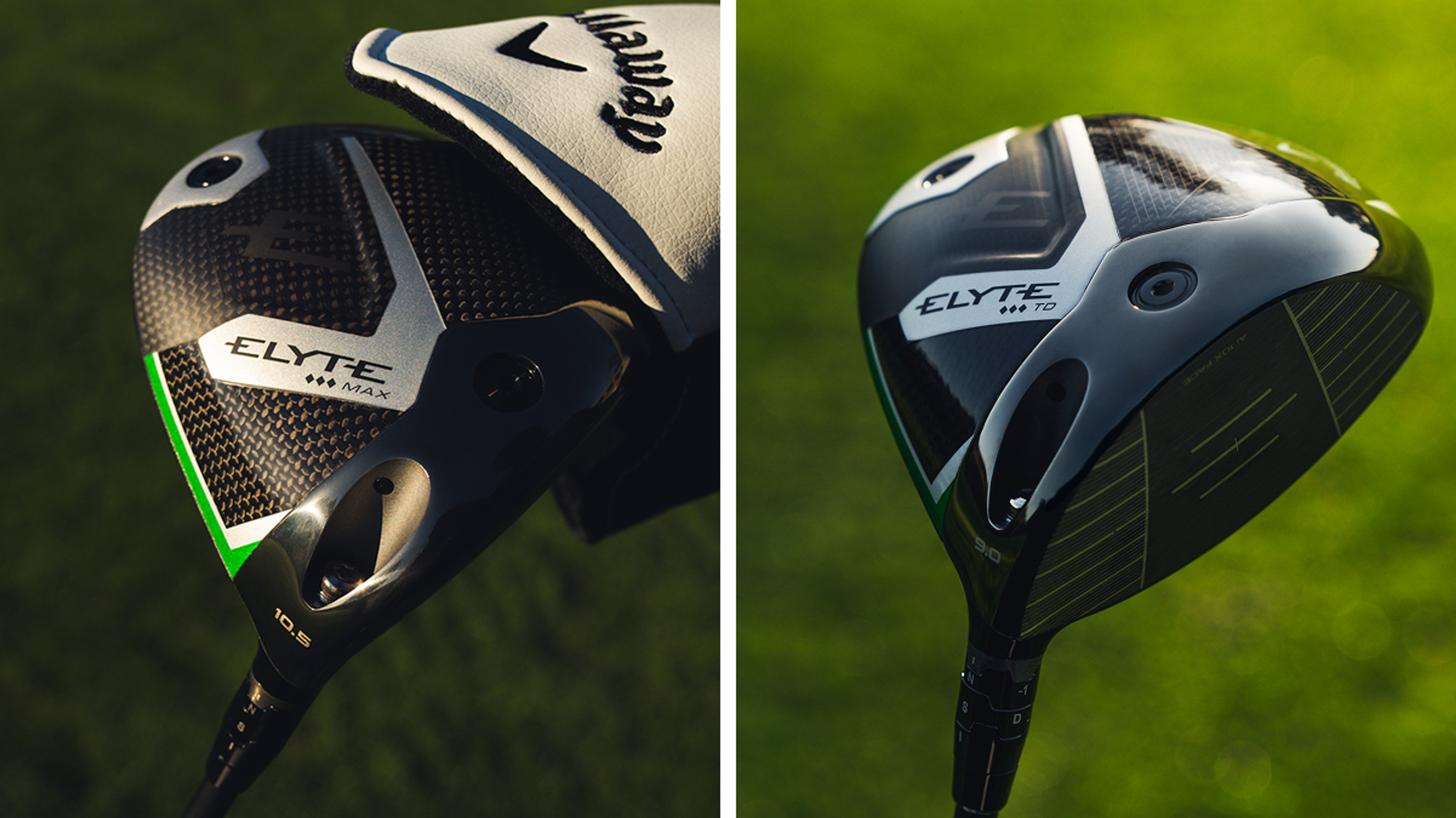 Callaway Elyte TD Tour Draw and TD Max Drivers