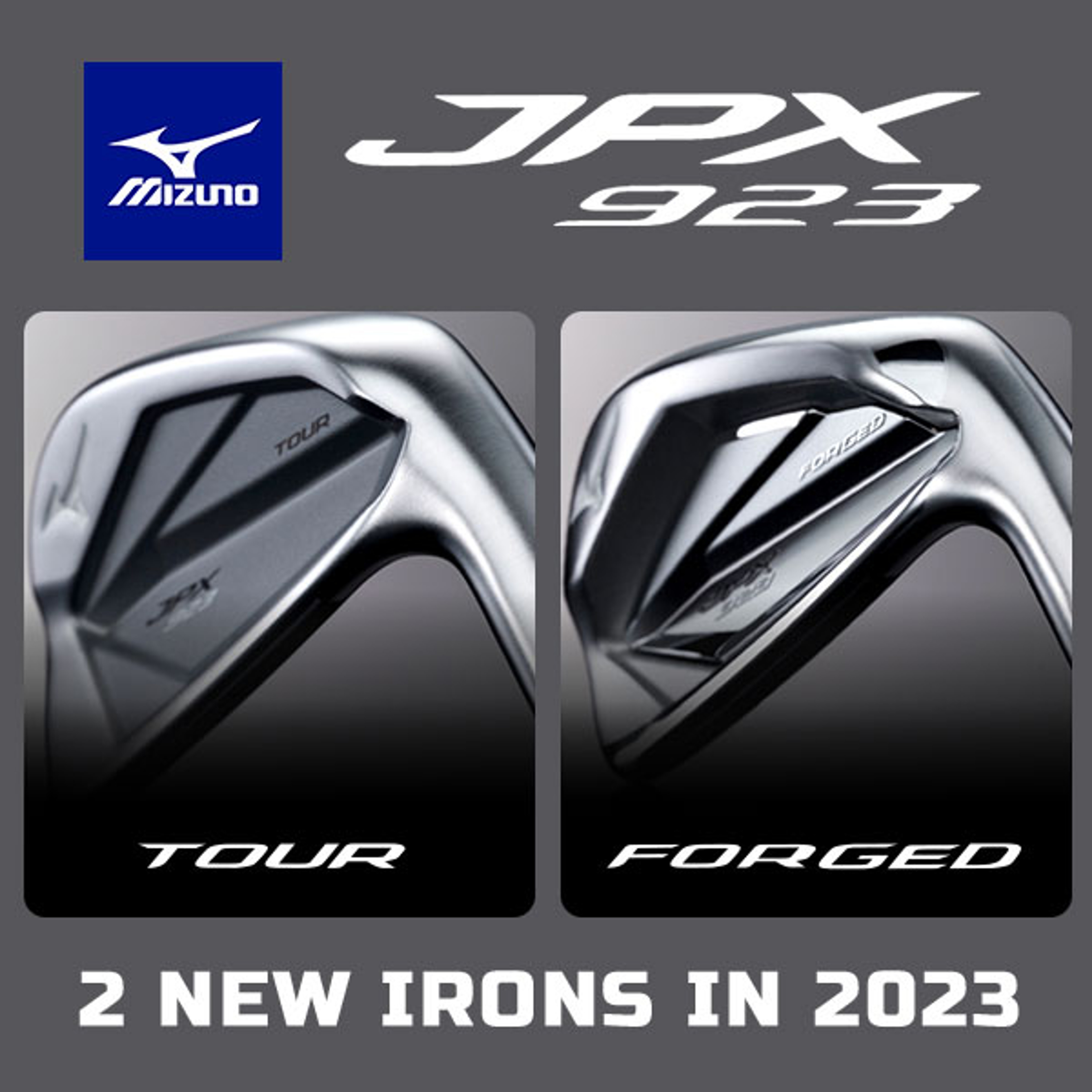 NEW Mizuno JPX923 Irons - Hot Metal, Tour and Forged 