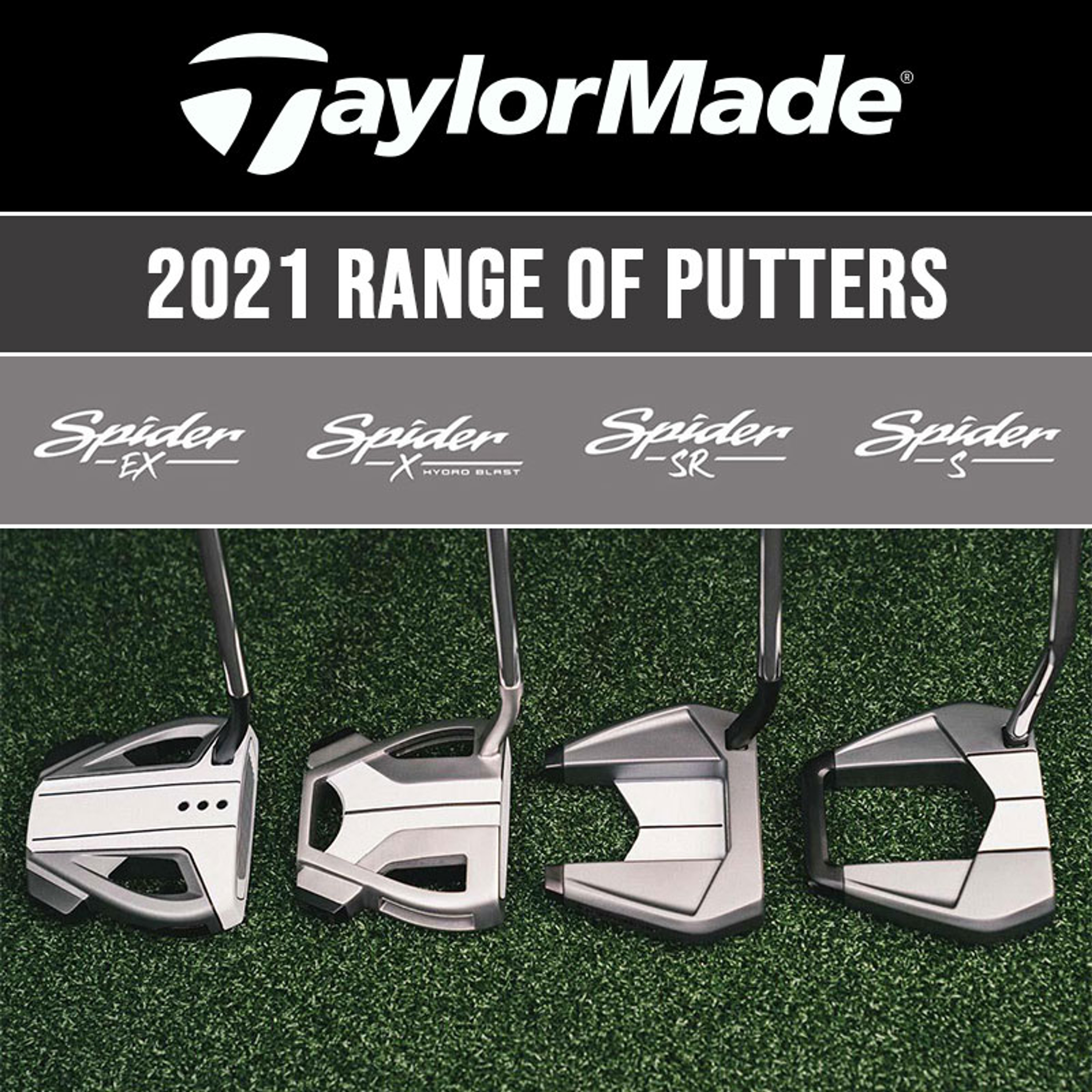 2021 Taylormade Spider Putters