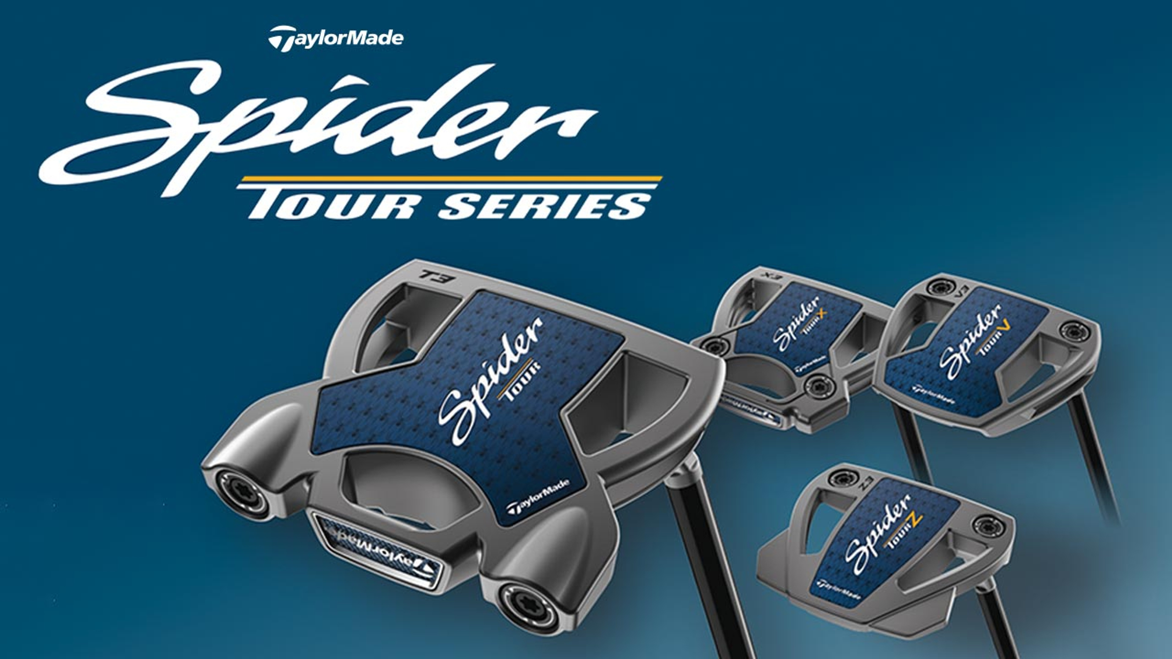 TaylorMade Spider TOUR Series Putters 2023