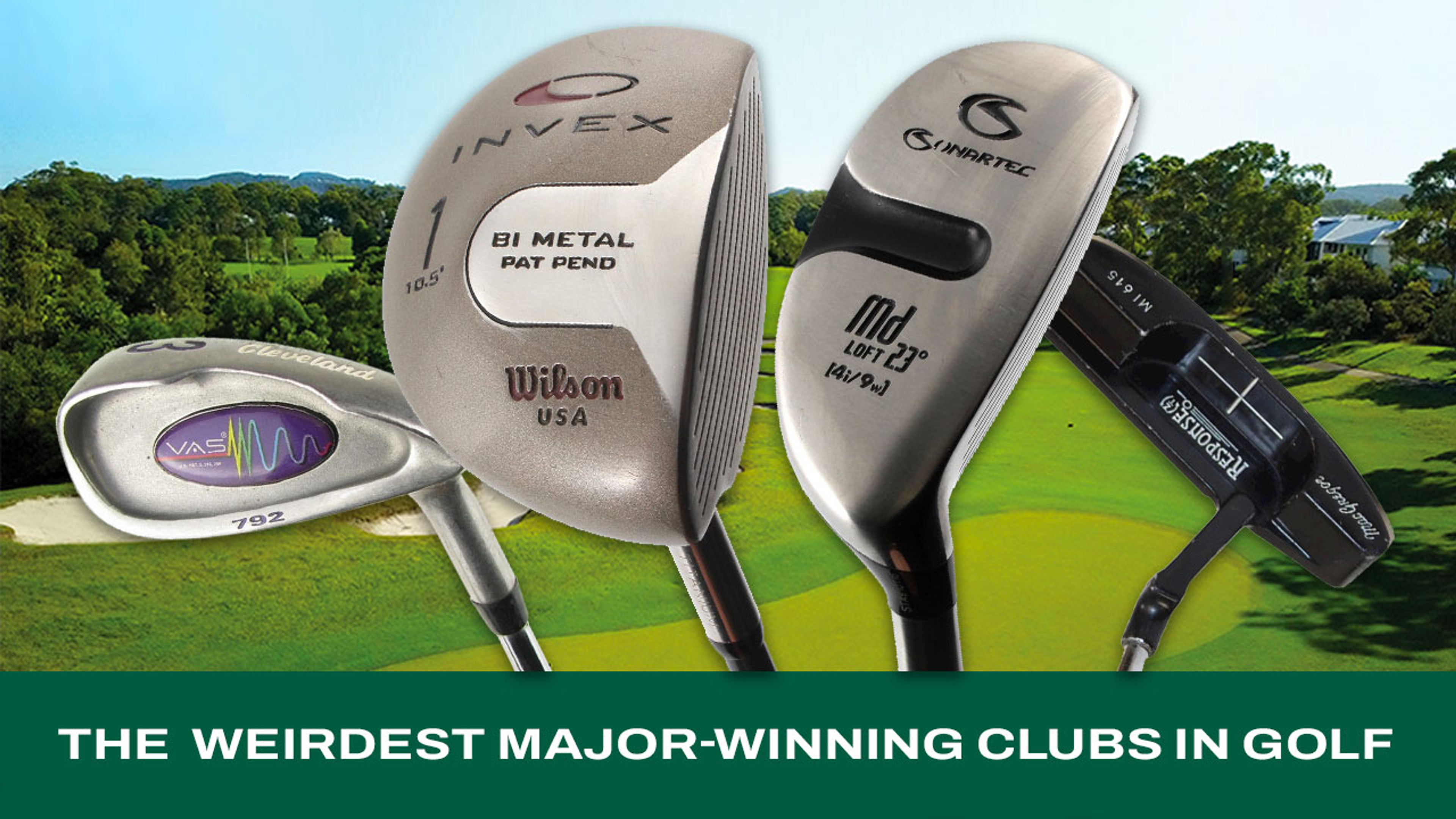 The Weirdest Major-Winning Clubs In Golf