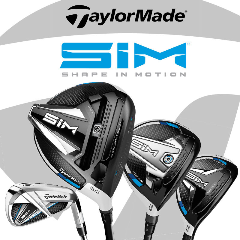 TaylorMade SIM Range of Golf Clubs