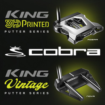 Cobra KING Putters - 3D Printed & Vintage