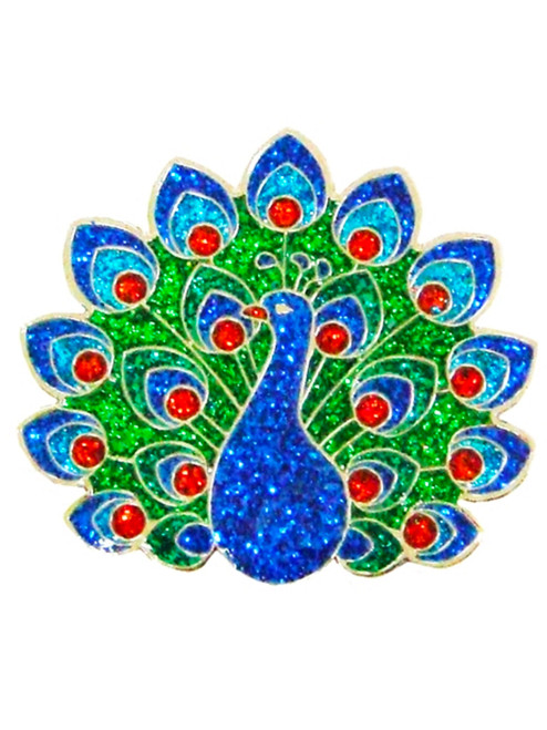 Navika Glitzy Peacock Ball Marker