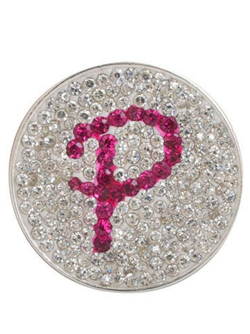 Navika Micro Pave Crystal Initial P Marker