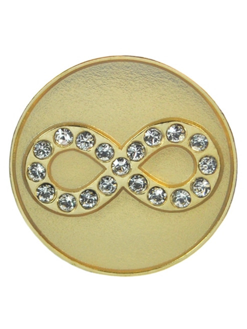 Navika Swarovski Crystal Infinity Marker