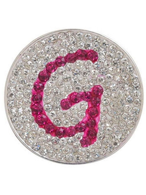 Navika Micro Pave Crystal Initial G Marker