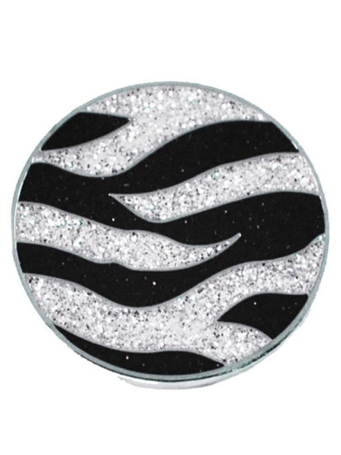 Navika Glitzy Zebra Ball Marker