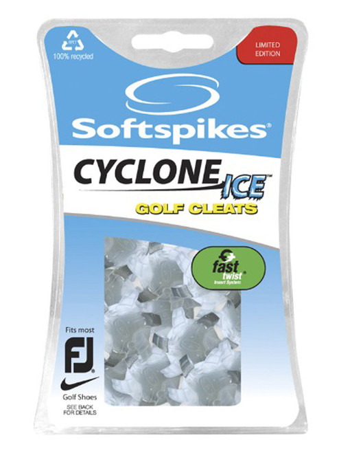 SoftSpikes Cyclone Ice Golf Cleats Fast Twist