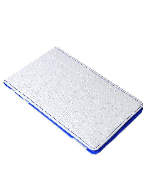 OnPar Scorecard Holder Croc Print White/Blue