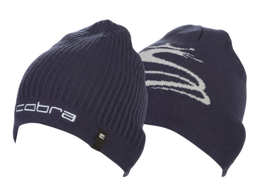 Cobra Reversible Beanie - Peacoat