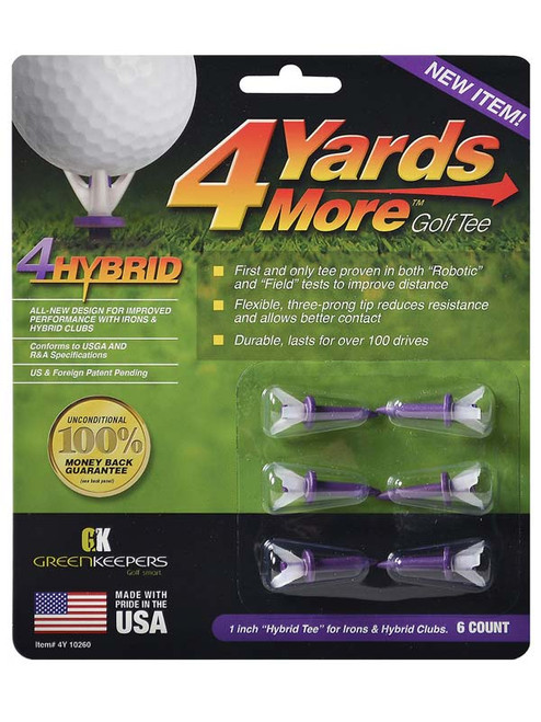4YARDSMORE Golf Tees 6 Pack 1.00 Inch