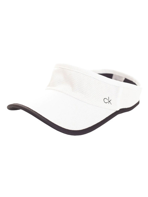 Calvin Klein W Olivine Visor - White/Black