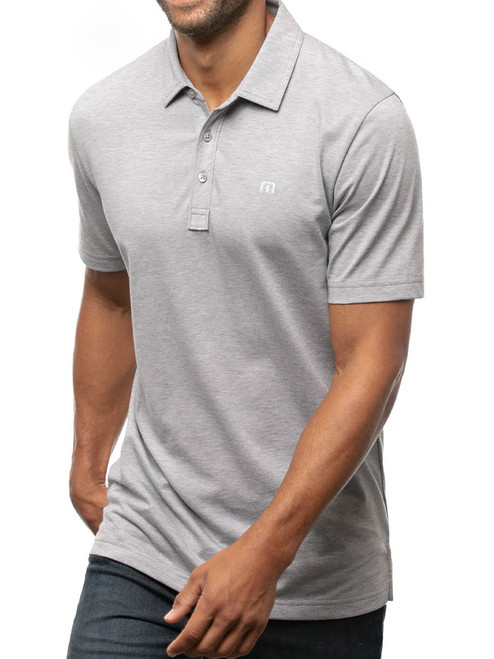 TravisMathew The Zinna Polo - Heather Grey