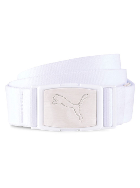 Puma Ultralite Stretch Belt - Bright White