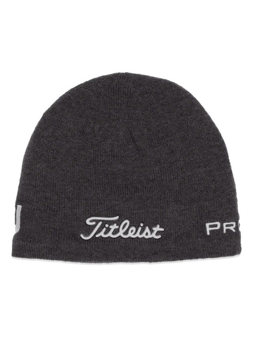 Titleist Merino Wool Beanie - Charcoal/White