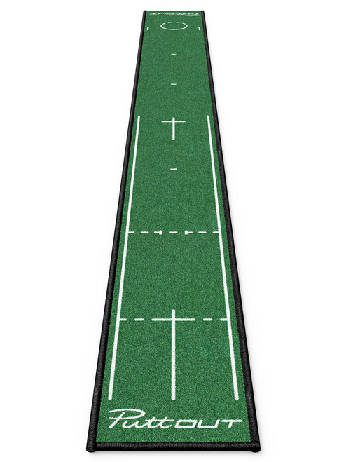 Puttout Slim Putting Mat - Green