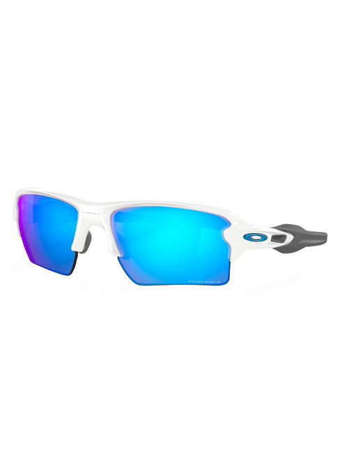 Oakley Flak 2.0 XL Sunglasses - Polished White w/ Prizm Sapphire