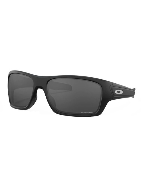 Oakley Turbine Sunglasses - Polished Black w/ Prizm Black Polarised