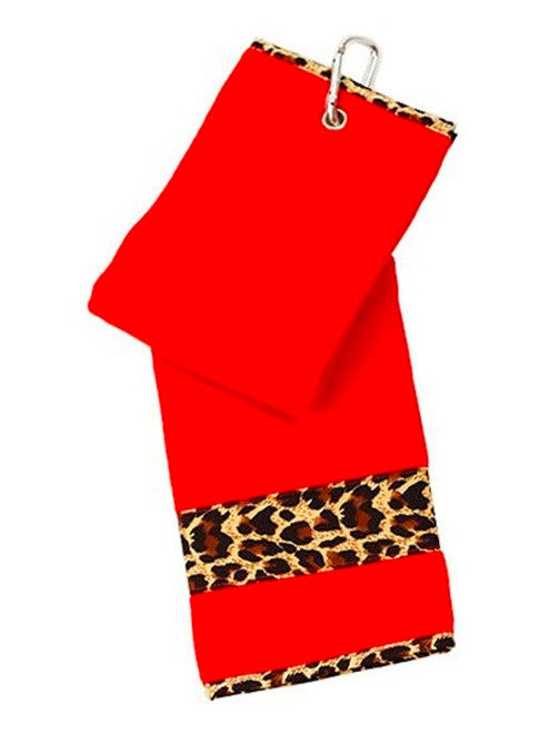 Glove It Women's Golf Towel - Leopard