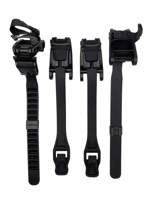 Clicgear Silicone Strap Upgrade Kit - Black