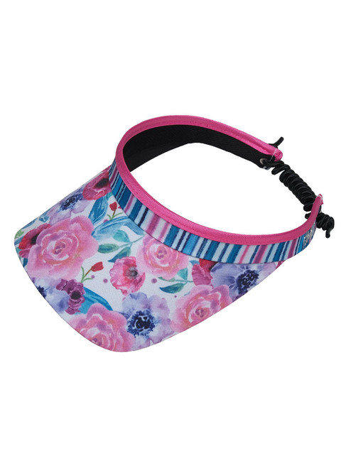 Glove It Women's Visor - Rose Garden