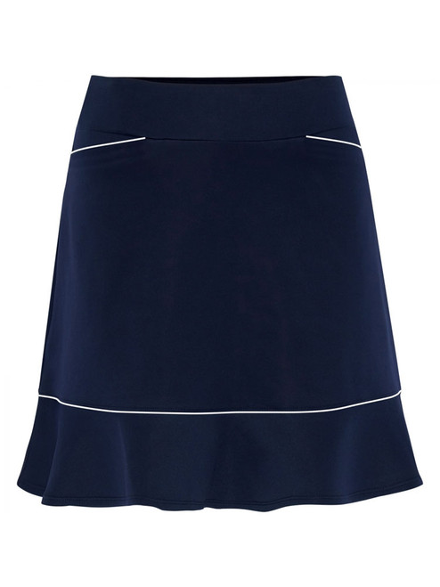 Sporte Leisure Dri-Sporte Penny Piped Skort - Navy