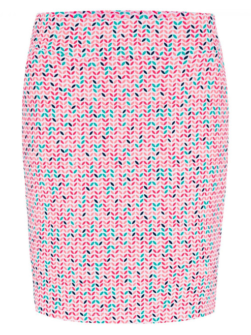 Sporte Leisure Dri-Sporte Printed Mesh Skort - Pink