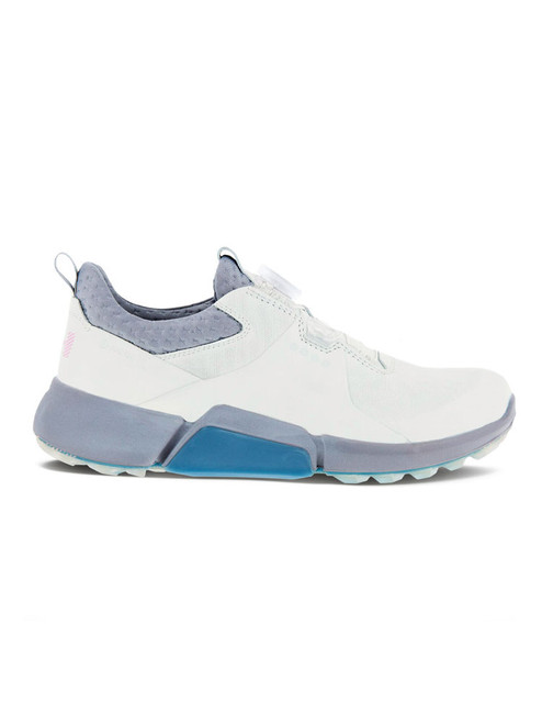 Ecco W BIOM Hybrid 4 BOA Golf Shoes - White/Silver Grey