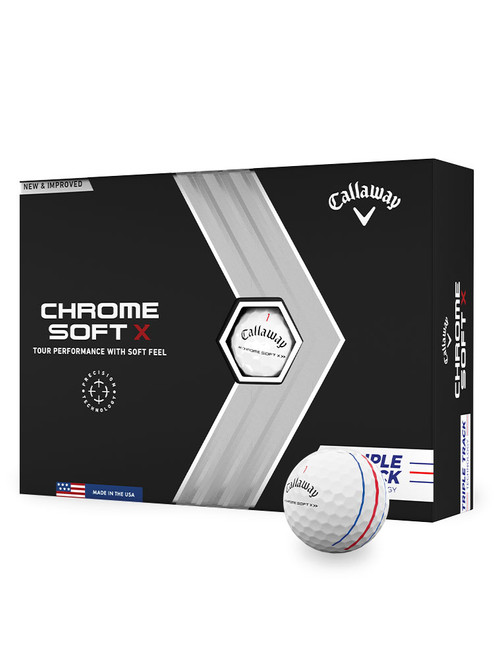 Callaway Chrome Soft X Triple Track Golf Balls - 1 Dozen 2022