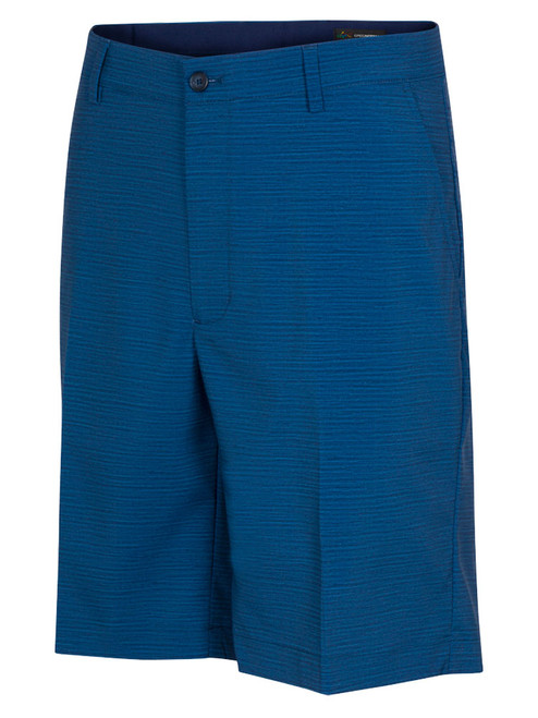 Greg Norman Heathered Tech Short - Light Navy