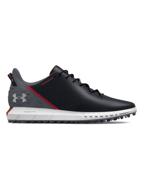 Under Armour HOVR Drive Spikeless Wide (E) Golf Shoes - Black/Pitch Grey