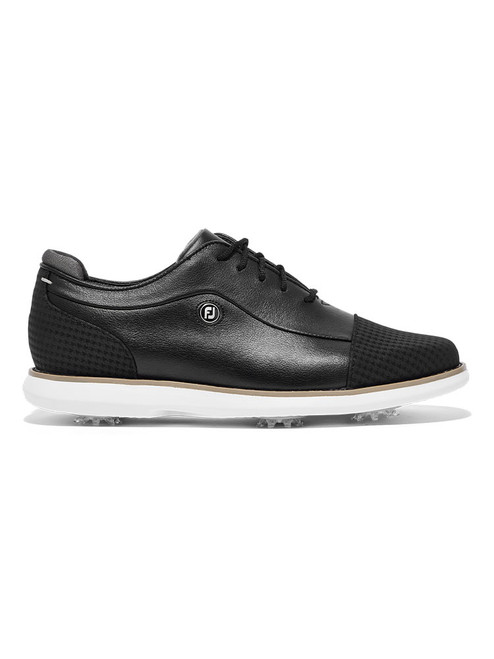 FootJoy Women's FJ Traditions '22 Golf Shoes - Black
