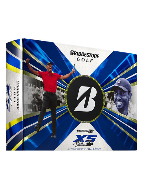 golfbox.com.au | Bridgestone Tour B XS Tiger Golf Balls - 2022