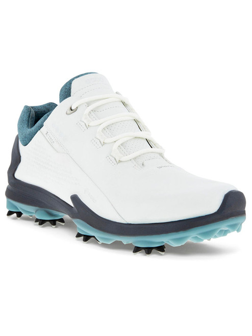 Ecco M BIOM G3 Golf Shoes - White/Trooper