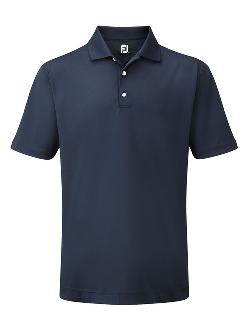 FootJoy Stretch Pique Golf Shirt - Navy