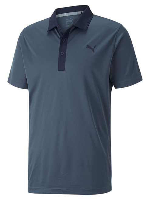 Puma Gamer Golf Polo Shirt - Evening Sky/Navy Blazer