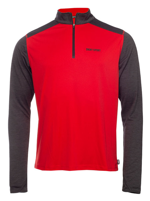 DKNY Sport Ten Mile 1/4-Zip - Red