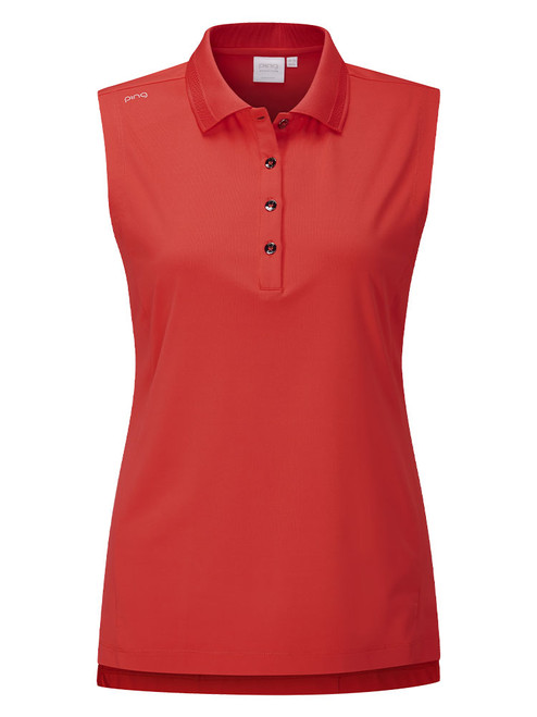 Ping Women's Solene Polo - Rich Red