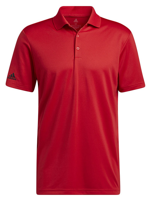 adidas Performance Primegreen Polo Shirt - White - Mens | GolfBox