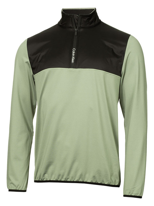 Calvin Klein Malden 1/4-Zip - Cameo Green