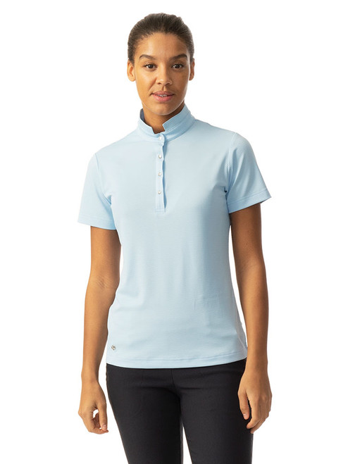 Daily Sports W Nance Short Sleeve Polo Shirt - Skylight