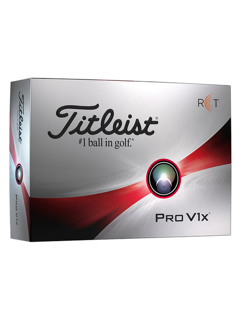 Titleist Pro V1X RCT Golf Balls - 1 Dozen White